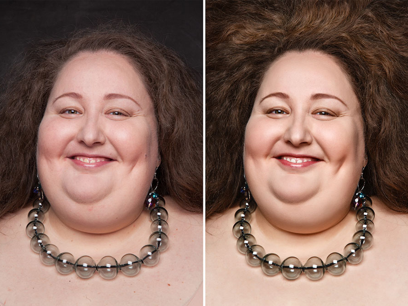 10 фото моделей глянца ДО и ПОСЛЕ фотошопа