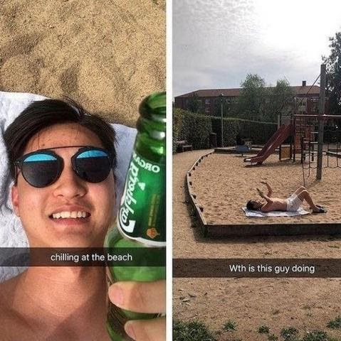 Hilarious Beach Snaps That Will Put A Smile On Your Face