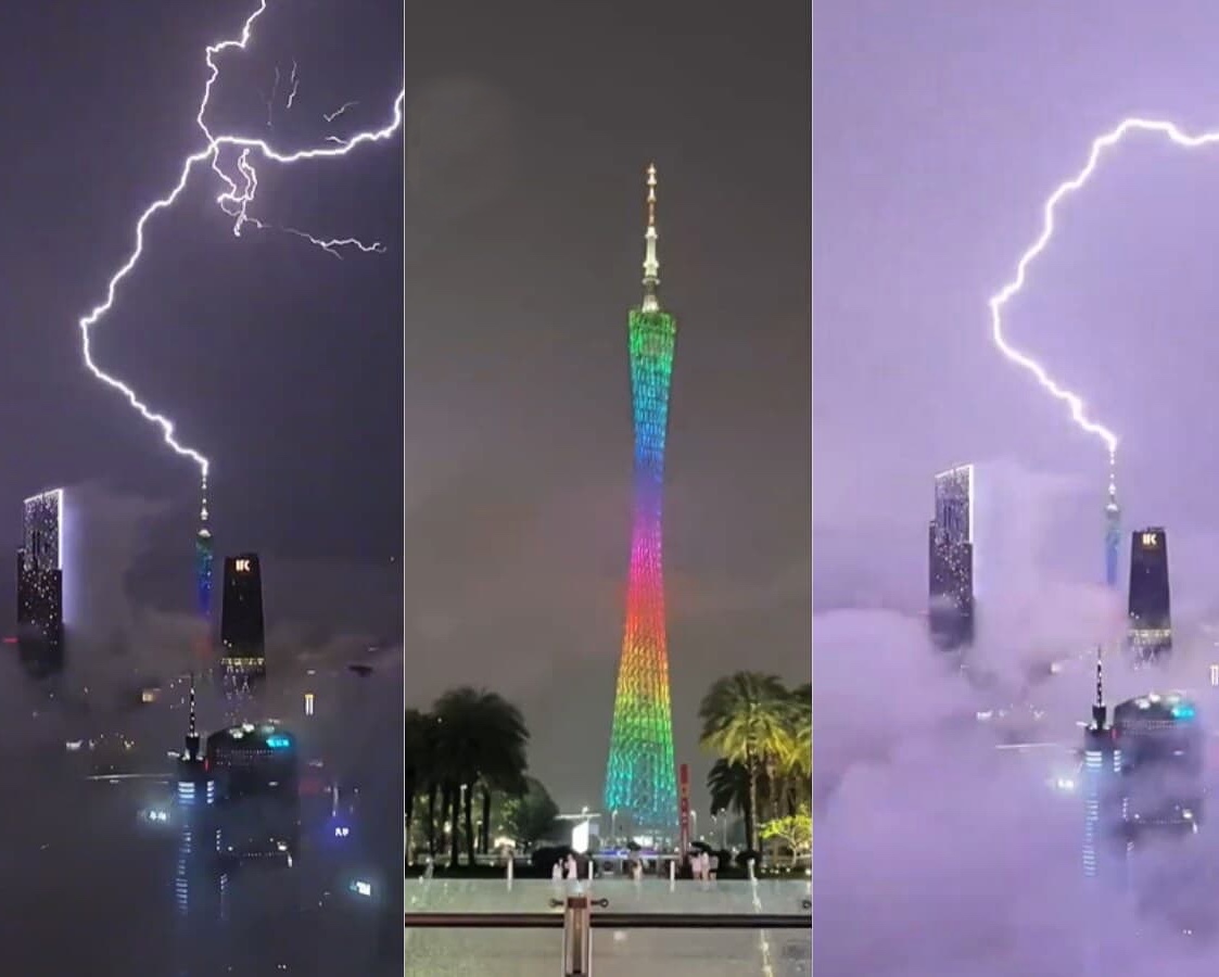Nature’s Fury: Jaw-Dropping Lightning Strikes Caught On Camera