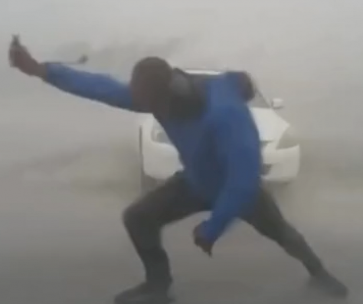 Caught in the Chaos: Storm Chaser Battles Hurricane Irma’s Fury!