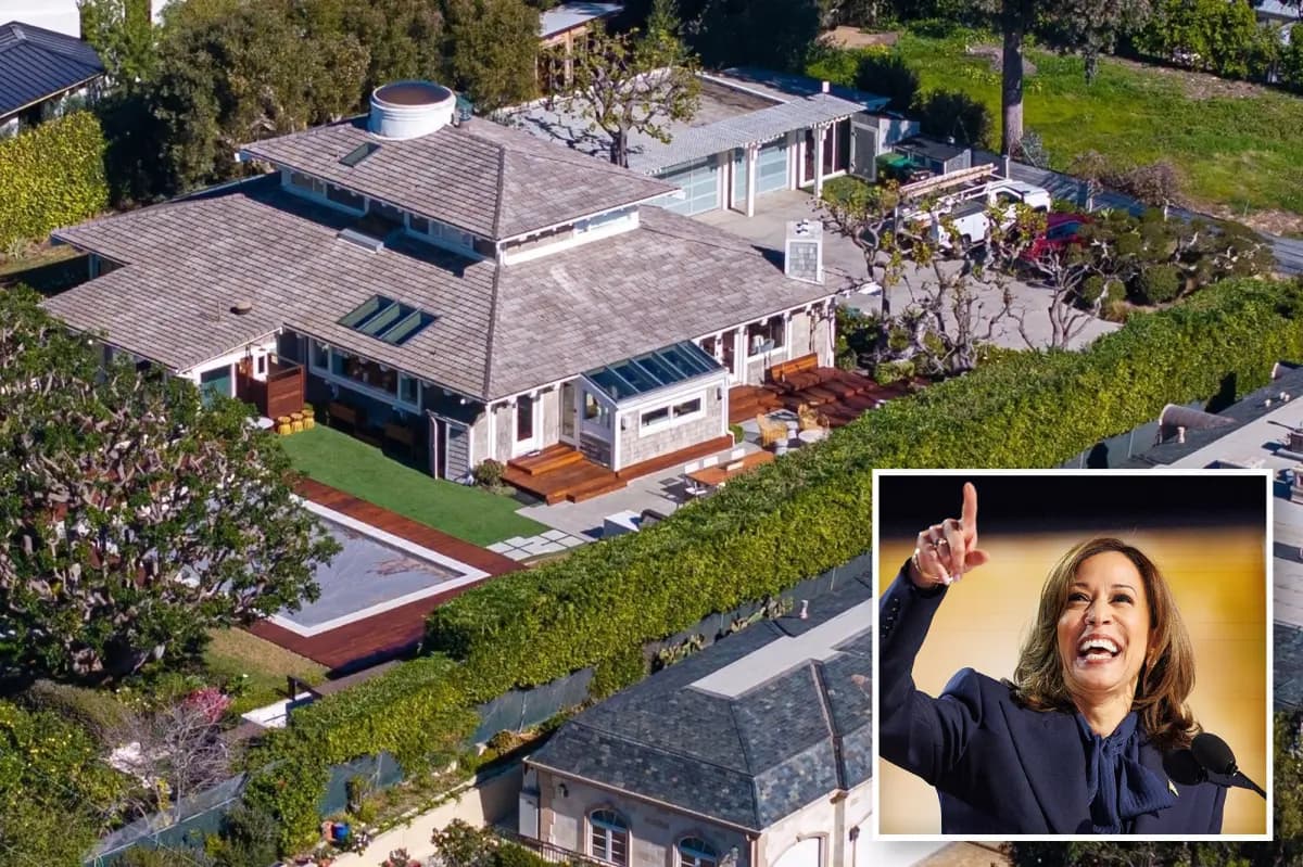 Kamala Harris Bought an $8 Million Malibu House and Apparently We Should All Be Outraged
